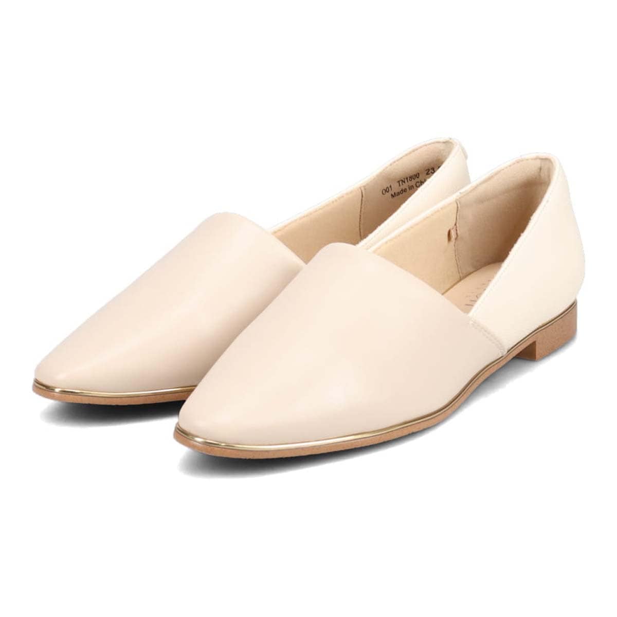 テーン tehen ベーシックフラットパンプス TN1800(23.0 BLACK/C