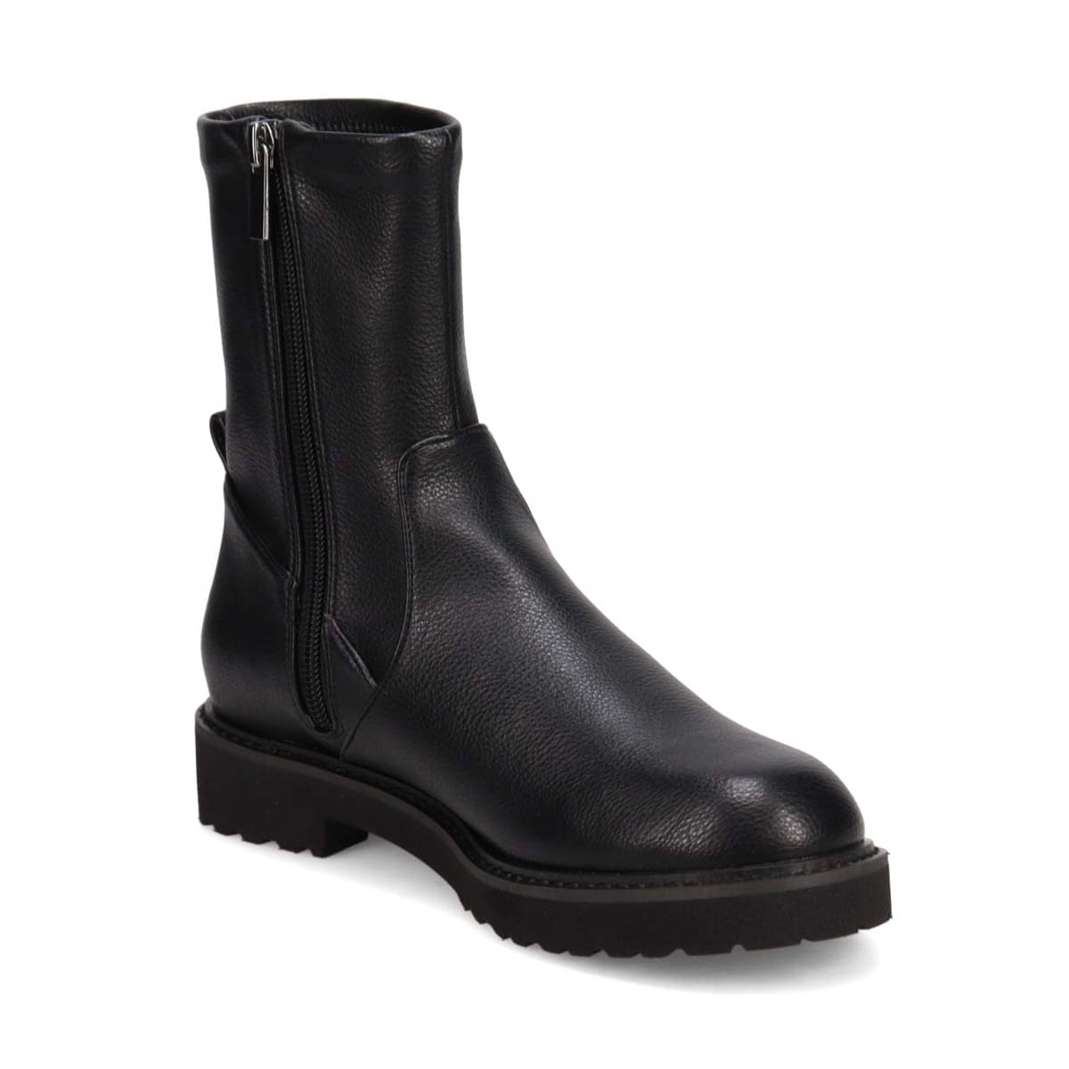 撥水仕様】モデロ MODELLO 3.5cmヒール タンクソールショートブーツ