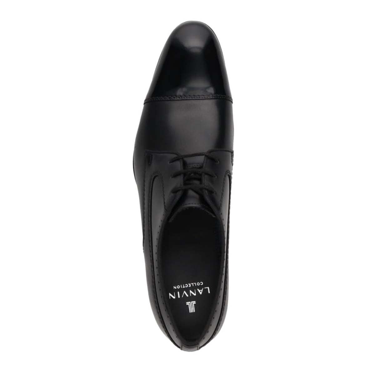 ランバンコレクション LANVIN COLLECTION 異素材MIXストレートチップ