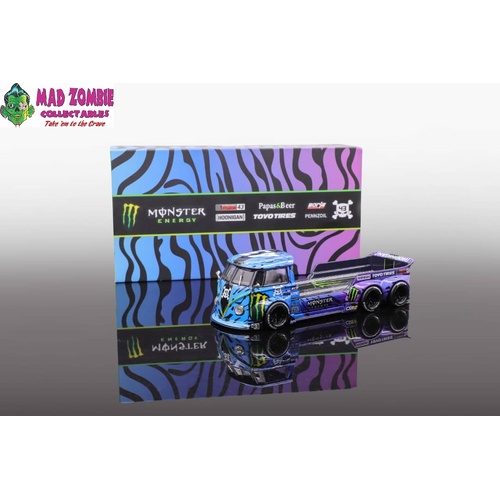 Liberty 64 1/64 - VW T1 Flatbed Truck Monster Livery