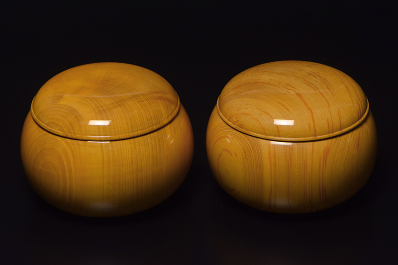 本榧碁笥（37号、竹） | 前川榧碁盤店