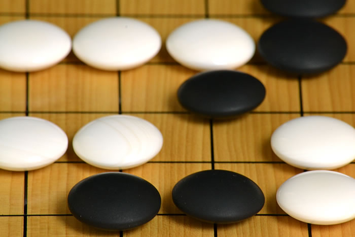 本蛤碁石 実用33号 | 前川榧碁盤店