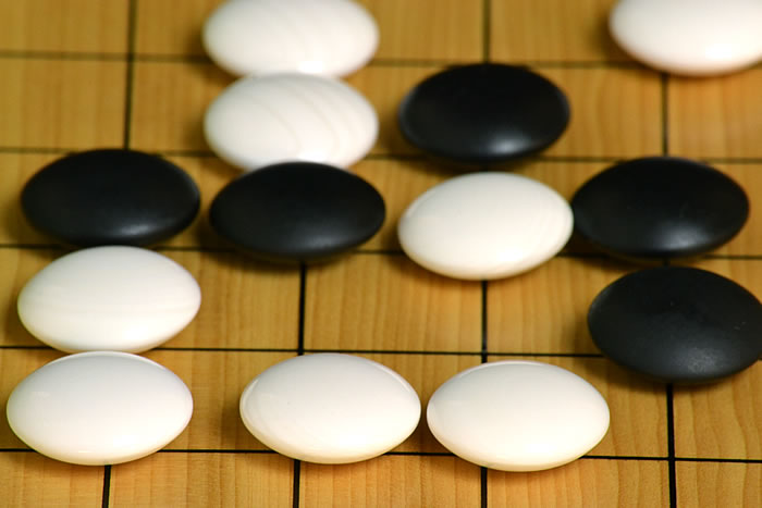 本蛤碁石 実用34号 | 前川榧碁盤店