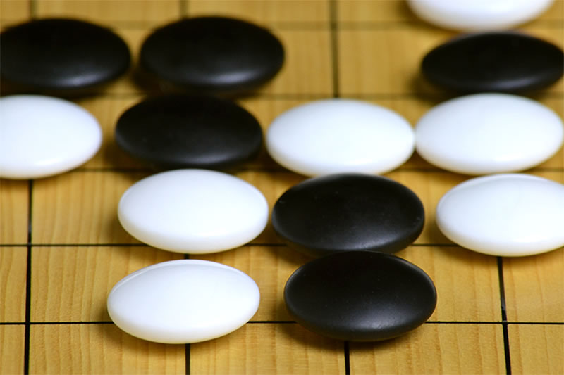 本榧9路盤セット | 初心者に最適な囲碁入門セット【前川榧碁盤店】