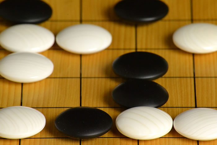 本蛤碁石 月印30号 | 前川榧碁盤店