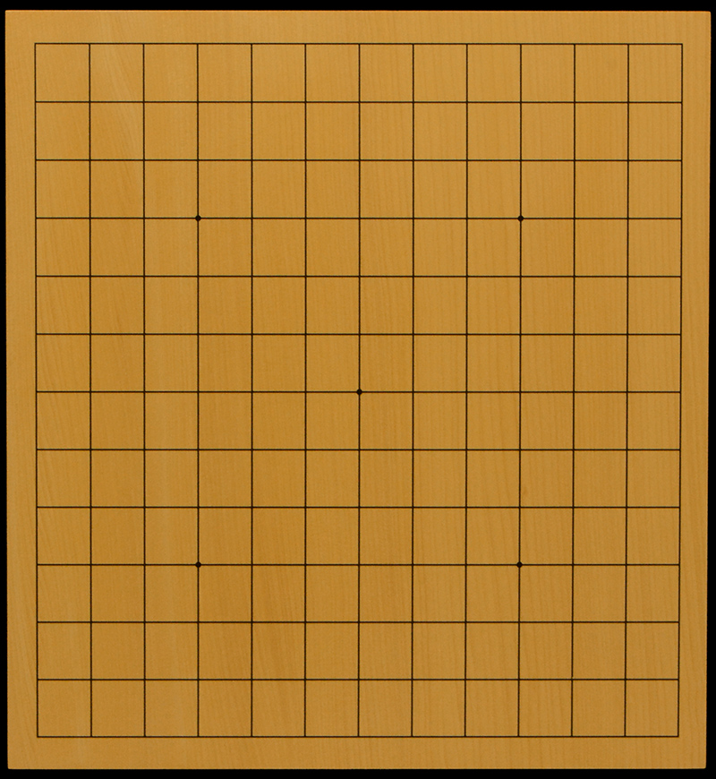 おまかせ】本榧13路盤・9路盤 1寸（一枚板・柾目） | 前川榧碁盤店