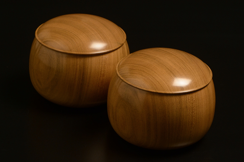 本榧9路盤セット | 初心者に最適な囲碁入門セット【前川榧碁盤店】