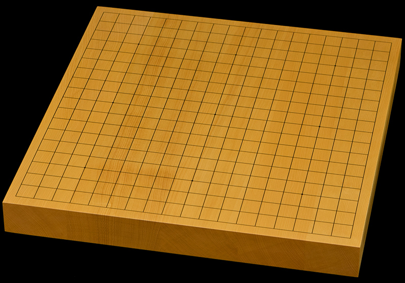本榧1.5寸卓上碁盤セット（ハギ盤・特上） | 前川榧碁盤店