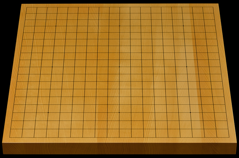 おまかせ】本榧卓上碁盤 1寸（ハギ盤・上） | 前川榧碁盤店
