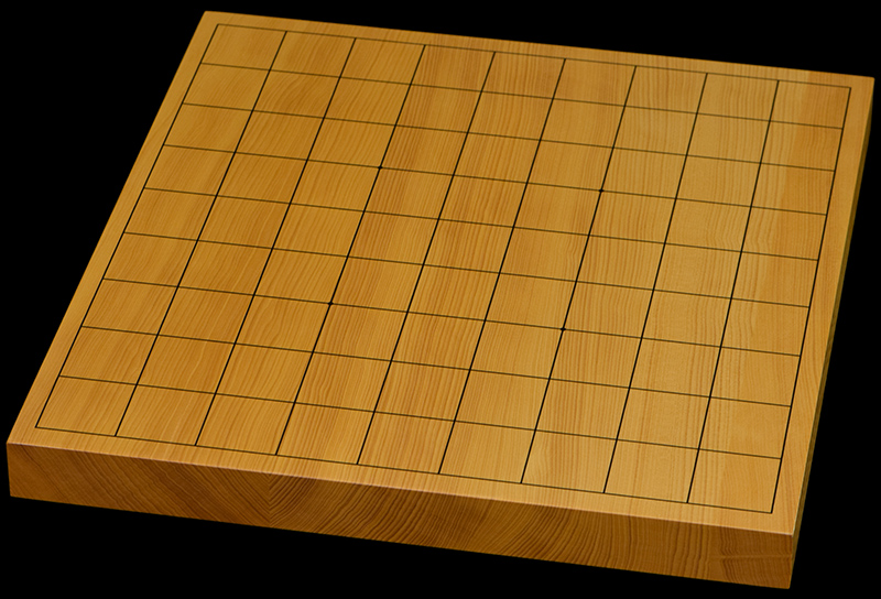おまかせ】本榧卓上将棋盤 1寸（ハギ盤・特上） | 前川榧碁盤店