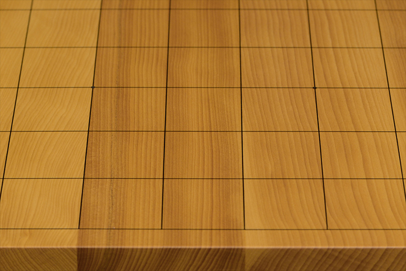 本榧卓上将棋盤 1寸6分（ハギ盤） st10088 | 前川榧碁盤店