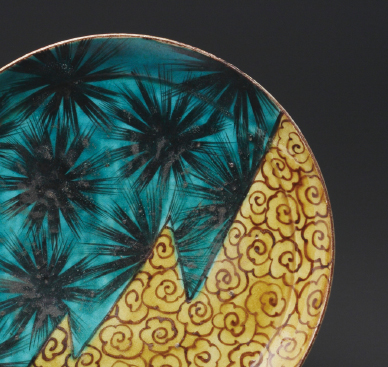 柿右衛門色絵花鳥文輪花皿 | 商品詳細 東洋古陶磁の前坂晴天堂