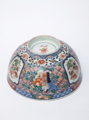 古伊万里金襴手人物文大鉢 | 商品詳細 東洋古陶磁の前坂晴天堂