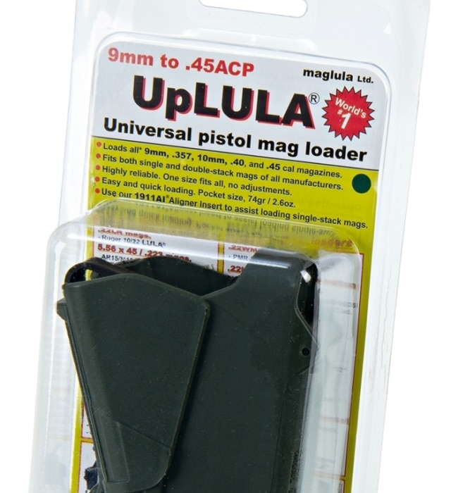 Uplula 9mm magazine loader, universal pistol magazine loader