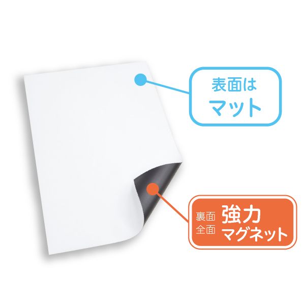 印刷できるマグネット用紙「ぴたえもん」 | 株式会社マグエックス
