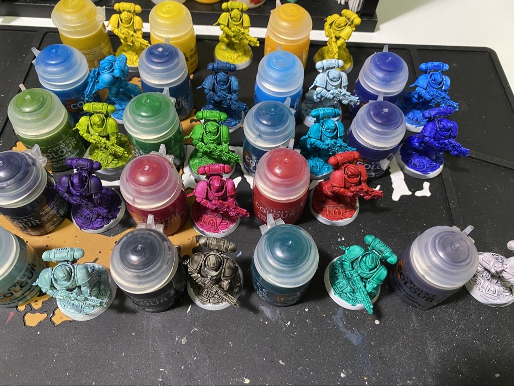 コントラストカラーの説明書： 新しいカラーたちを画像で紹介