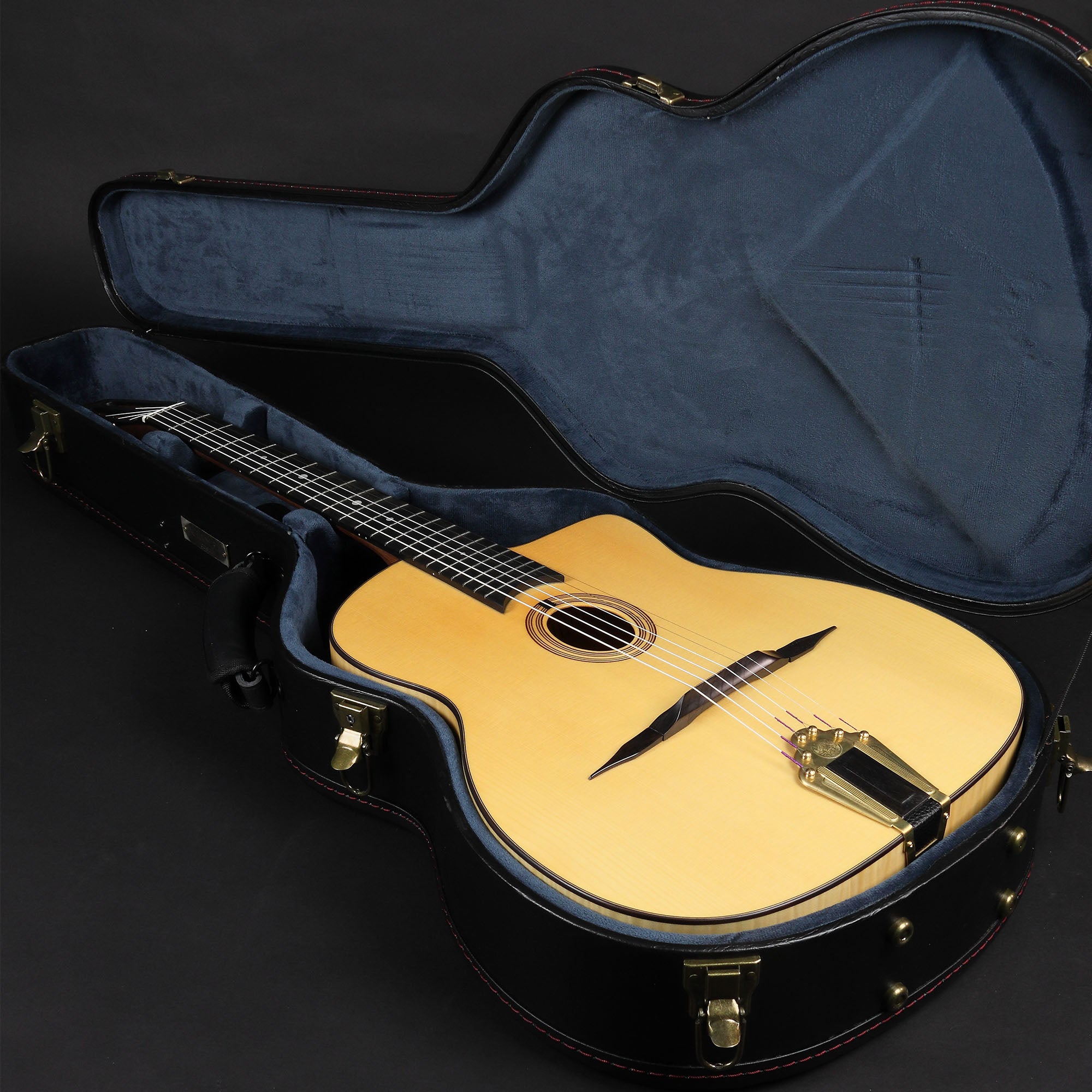 Altamira Model M Satin Finish Gypsy Jazz Guitar – Mak's Guitars