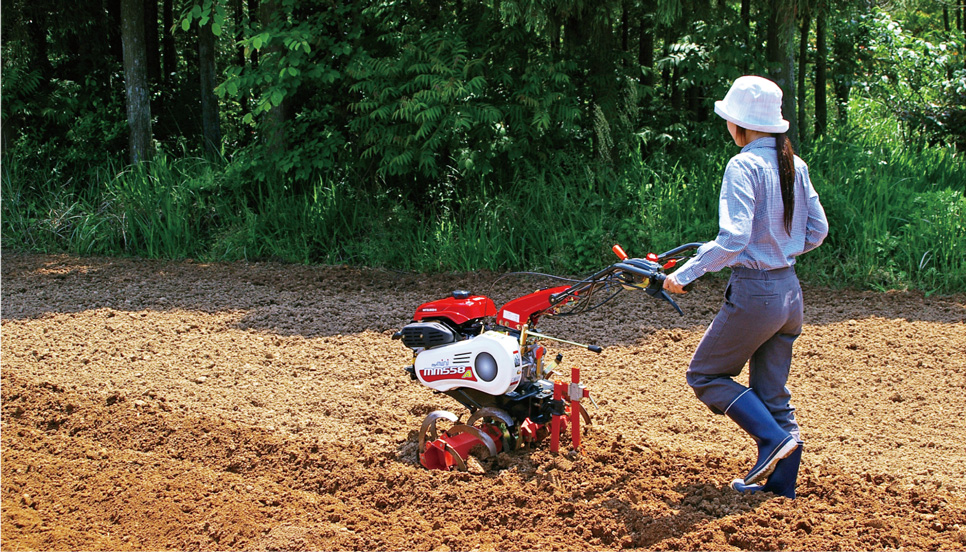 Minnie Tiller MM458B/MM558A/MM658A/MM708A｜ミニ耕うん機｜製品情報