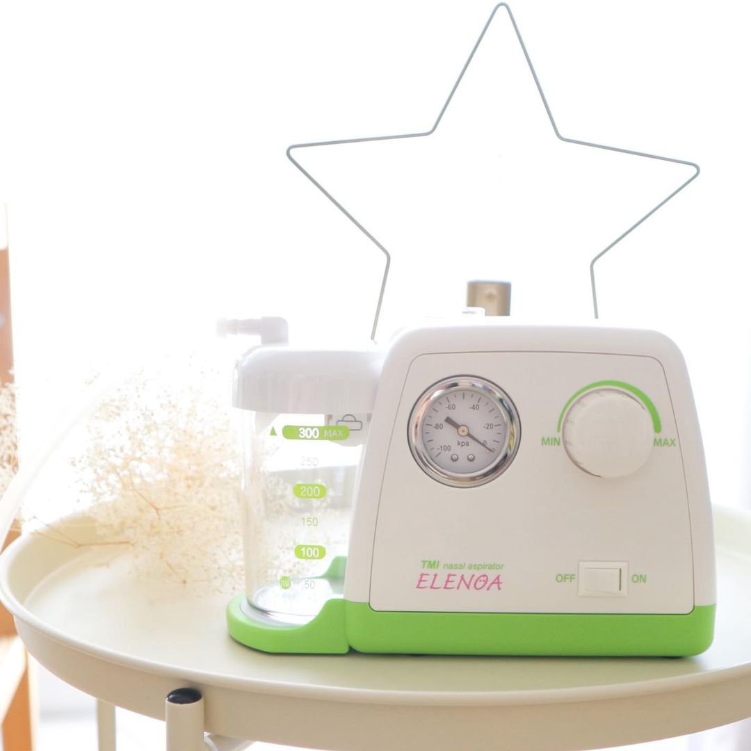 一家に一台！電動鼻水・たん吸引器「ELENOA エレノア」モニターママの
