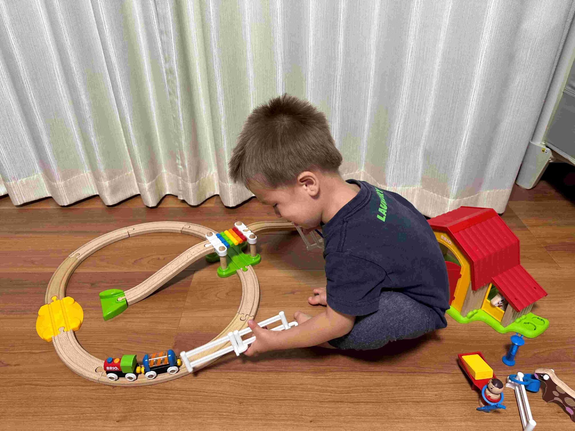 BRIO「マイファーストビギナーセット」と「ファームプレイセット