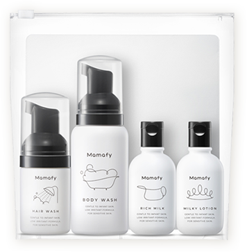 トライアルセット｜ママフィ Mamafy｜未来をまもる 予防スキンケア｜翠