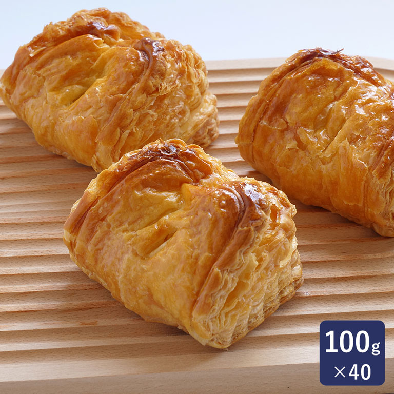 ISM（イズム） フレンチアップルパイ 100g×40 冷凍パイ生地 発酵不要