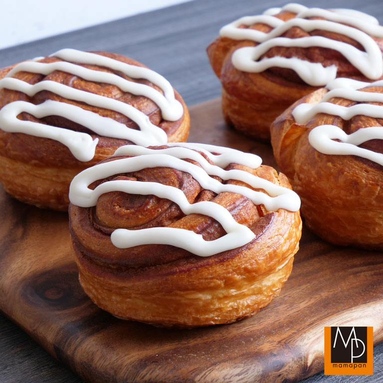 shikishima（敷島製パン） シナモンロールaMS 81g×80 冷凍パン生地