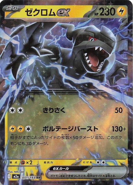 MEGAドリームex RR】ゼクロムex 051/193 - マナソース