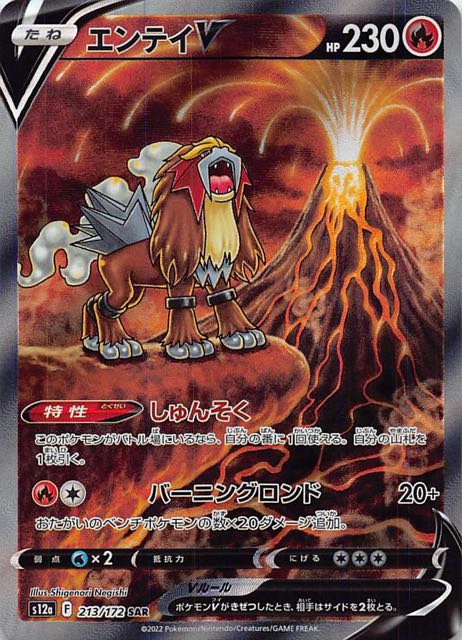 VSTARユニバース SAR】エンテイV 213/172 - マナソース