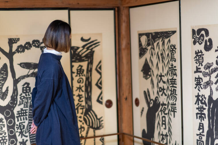 板画山 毎来寺｜勝山・久世の観光スポット｜真庭観光WEB