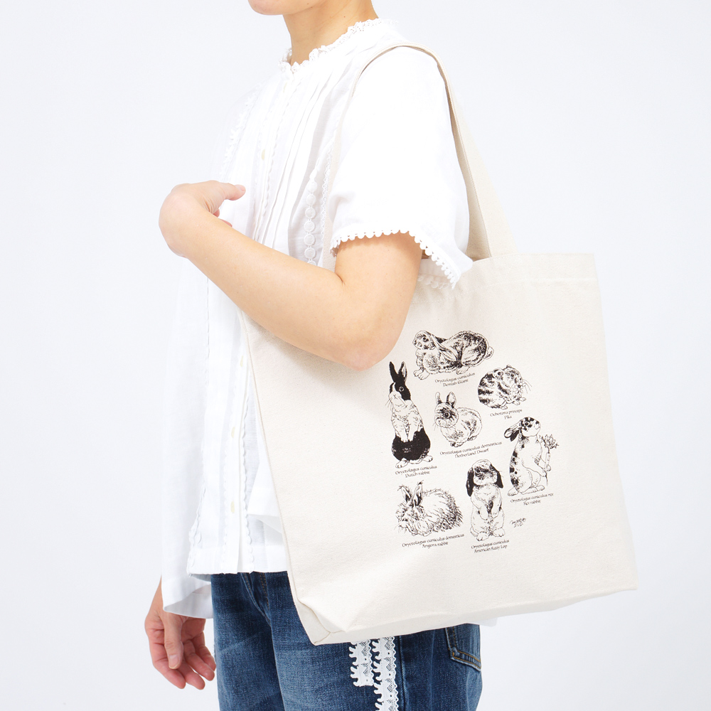 大人気”Zukan Rabbit”にトートバッグが新登場！ | marble SUD マーブル