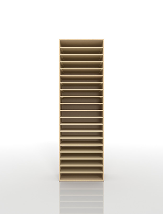 A3書類収納棚 20段|収納棚の通販ならマルゲリータ