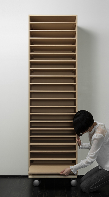 A3書類収納棚 キャスターベースセット|収納棚の通販ならマルゲリータ