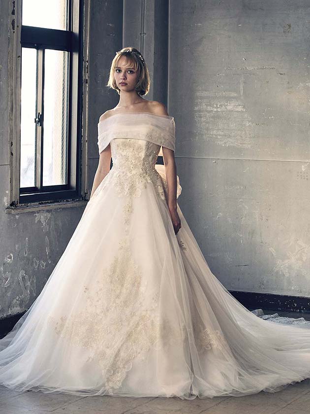 ANT0346 ivory | ウエディングドレス『マリアローザ（MARIAROSA）』