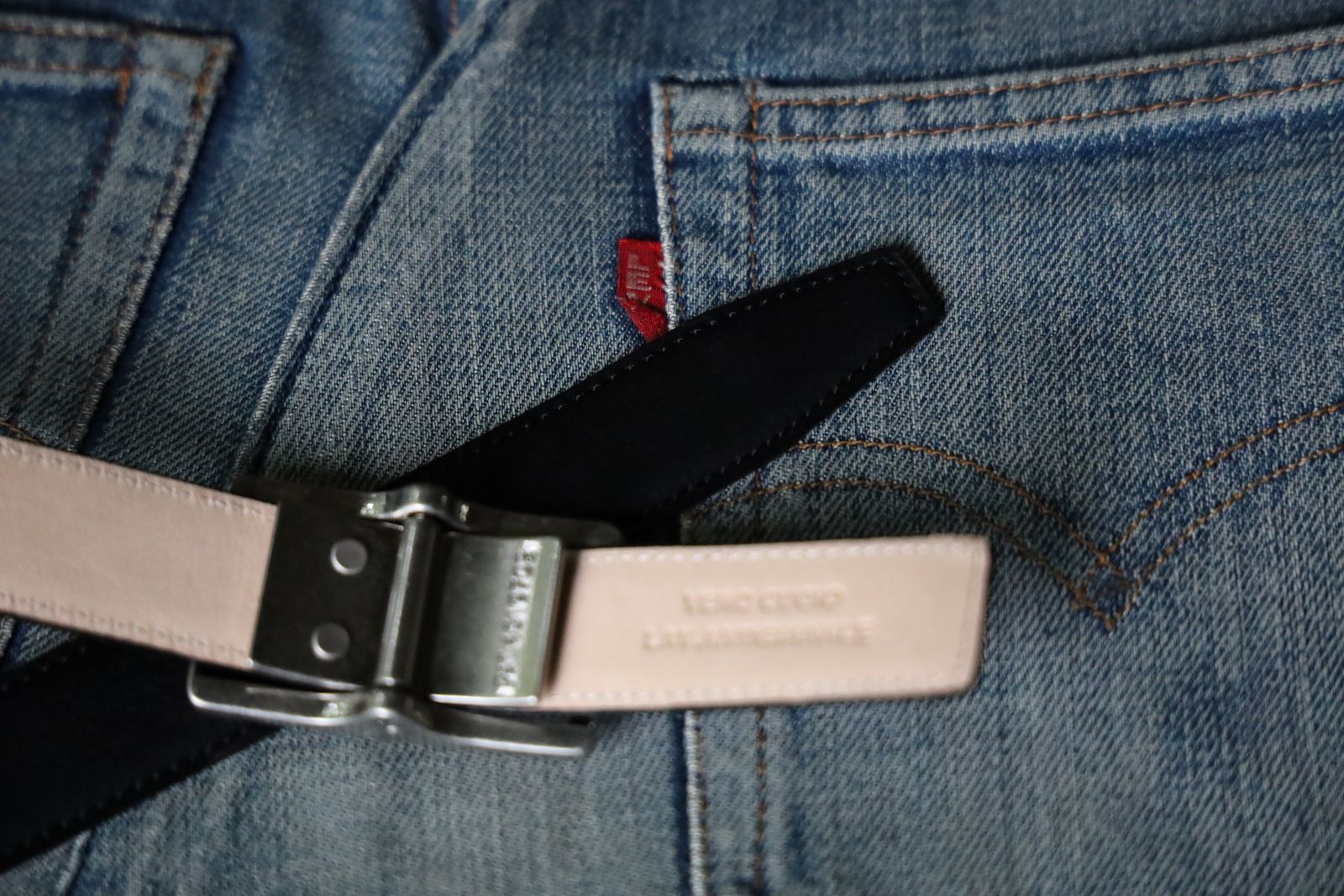 Graphpaper - グラフペーパー Holeless Classic Narrow Belt(BLACK)再