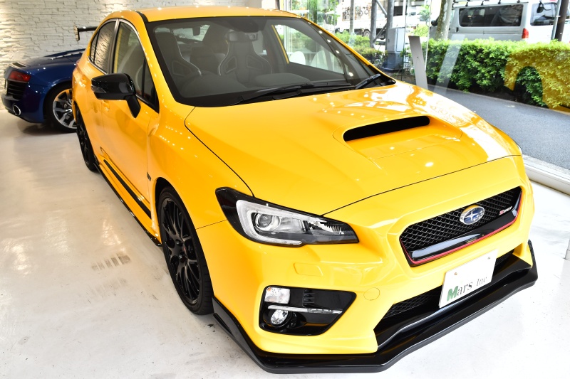 スバル WRX STi S207 NBR チャレンジ パッケージ イエロー