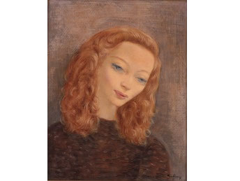 モイズ・キスリング《若い女性のポートレート》 – 丸沼芸術の森