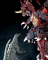 DESTOROYAH Final From vs GODZILLA Jr.」 ガレージキット