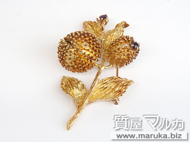 ティファニー フラワーモチーフ ピンブローチの買取・質預かり｜大阪の