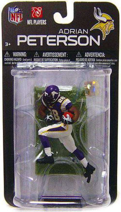 Adrian Peterson Minnesota Vikings mini McFarlane NFL Figure Vikes
