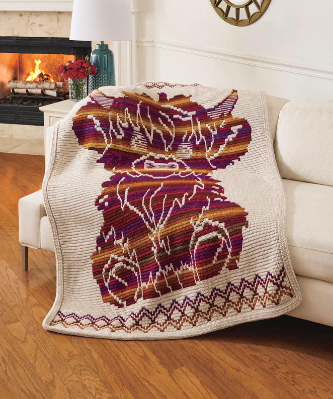 Highland Snuggle Blanket – Mary Maxim