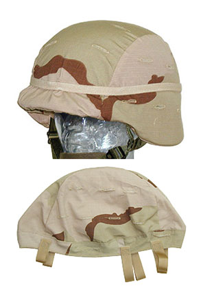 US 3カラー デザートカモ ヘルメットカバー/フリッツ用/新品