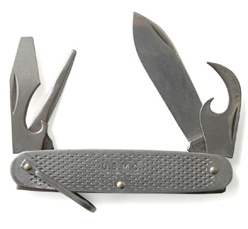 USMC ポケットナイフ(4徳) Camillus(カミラス)社 82-93年/実物・未使用