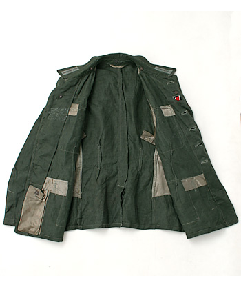 WWII ドイツ陸軍(WH) M42 HBT野戦戦闘服(上着)、猟兵徽章付/実物・極上
