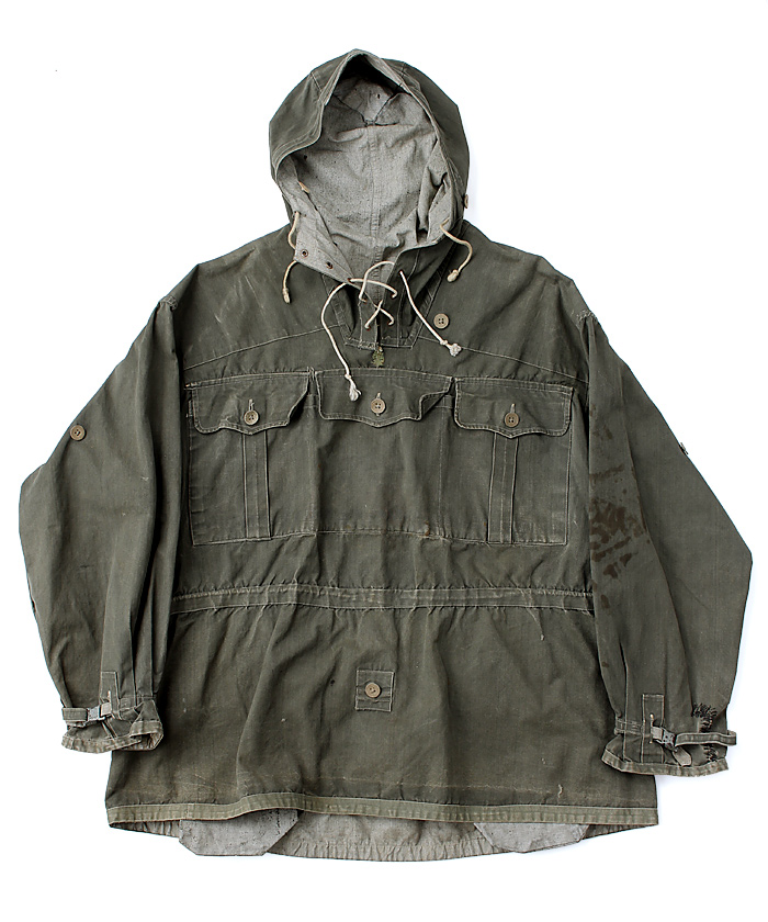 WWII ドイツ陸軍(WH)山岳猟兵、M42 1st Model 防風アノラック