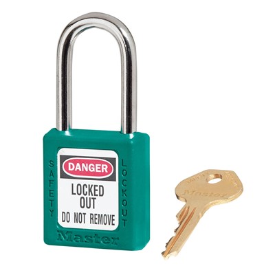 Master Lock Padlock Red Zenex 410KA-RED