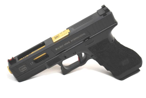 BELL製 G17 グロック SAI カスタム ガスハンドガン DXバージョン