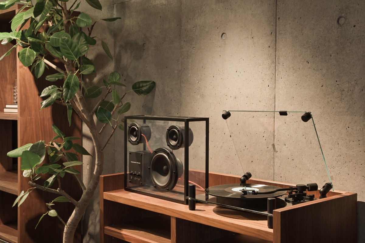 TRANSPARENT Turntable（ブラック）の通販 / マスターウォール