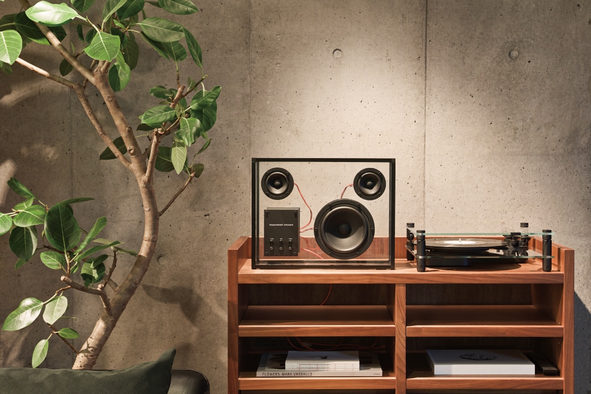 TRANSPARENT Turntable（ブラック）の通販 / マスターウォール