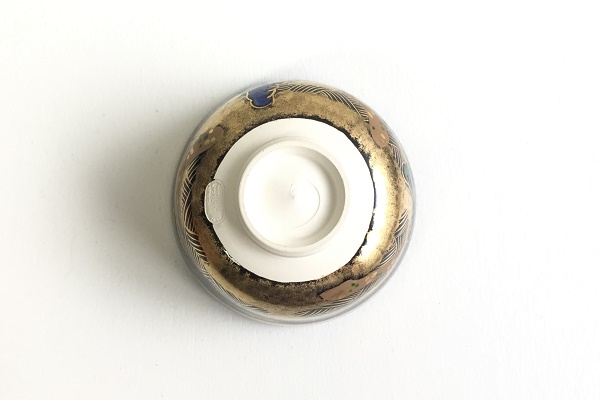 抹茶茶碗 黒仁清 松風 平安御室窯作販売|通販